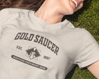 Final Fantasy 7 Gold Saucer Unisex Shirt, College Style, Final Fantasy VII, FFVII, FF7, Trendy Gaming Gift, Gaming, Cozy Gamer
