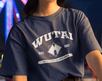 Final Fantasy VII Oversized Wutai TShirt Trendy Gaming Gift For Cozy Gamer FF7 Graphic Tee Final Fantasy 7 Merch College Shirt