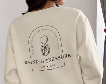 Unisex ACNH Present Sweatshirt, Cozy Gaming, Gift, Trendy Sweatshirt, Cozy Merch, Cozy Gamer, Double-sided Design