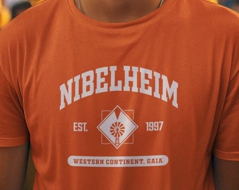 Unisex Final Fantasy 7 Nibelheim Shirt, College Style, Final Fantasy VII, FFVII, FF7, Trendy Gaming Gift, Gaming, Cozy Gamer