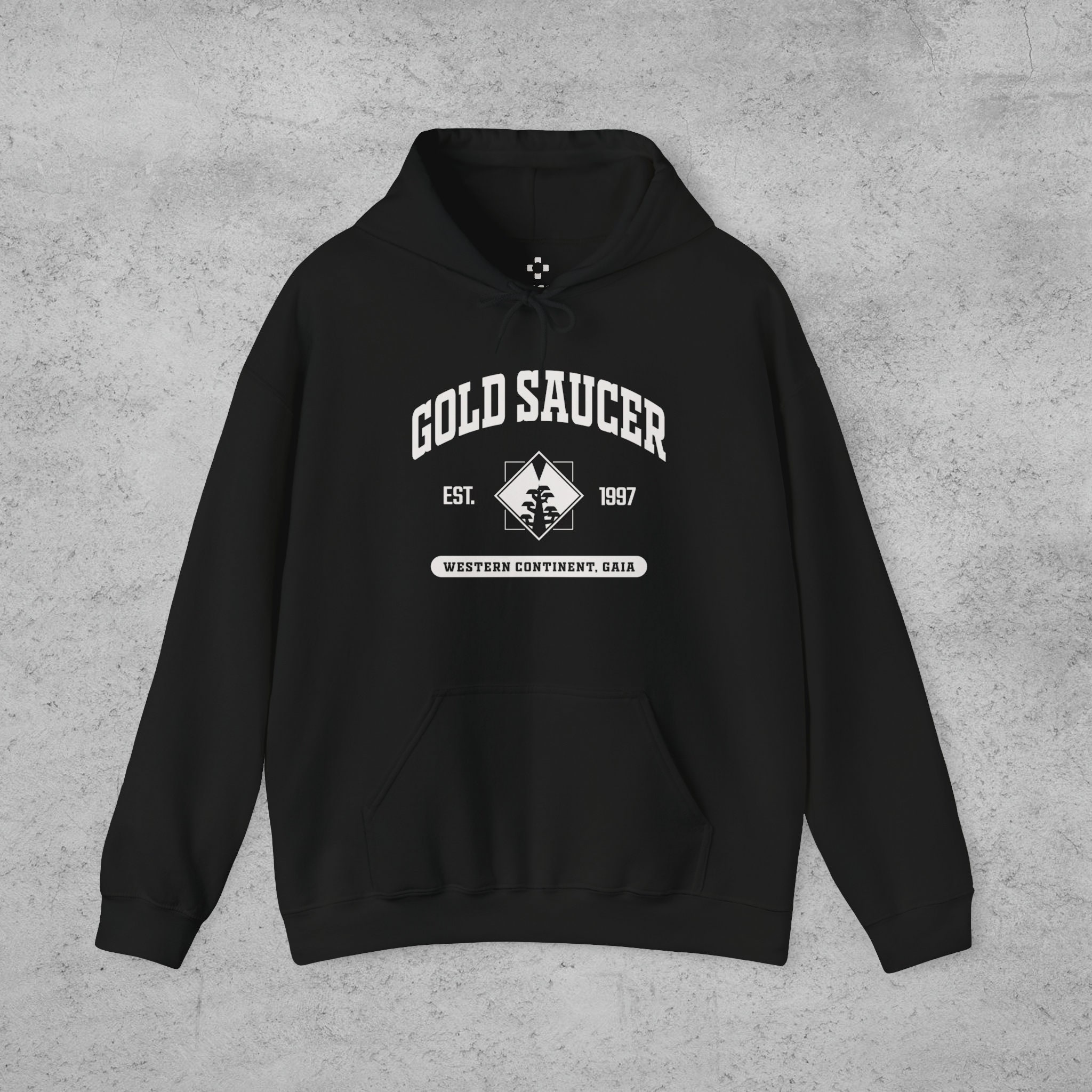 Final Fantasy 7 Gold Saucer Unisex Hoodie, College Style, Final 