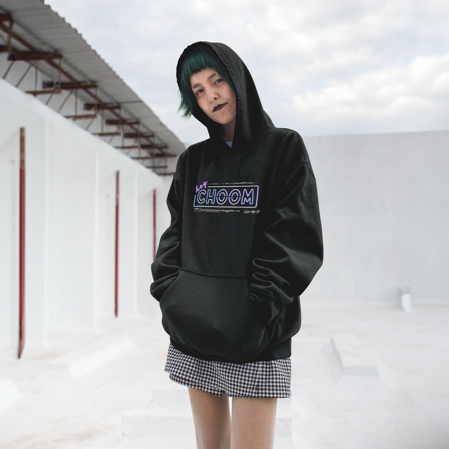 Cyberpunk 2077 Hey Choom Unisex Hoodie, Neon Style, Cyberpunk ...