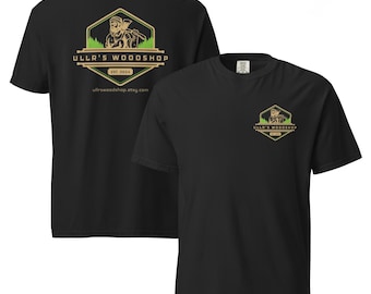 Unisex garment-dyed heavyweight t-shirt