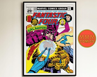 Fantastic Four #173 Wall Art | Digital Download | Marvel Comic