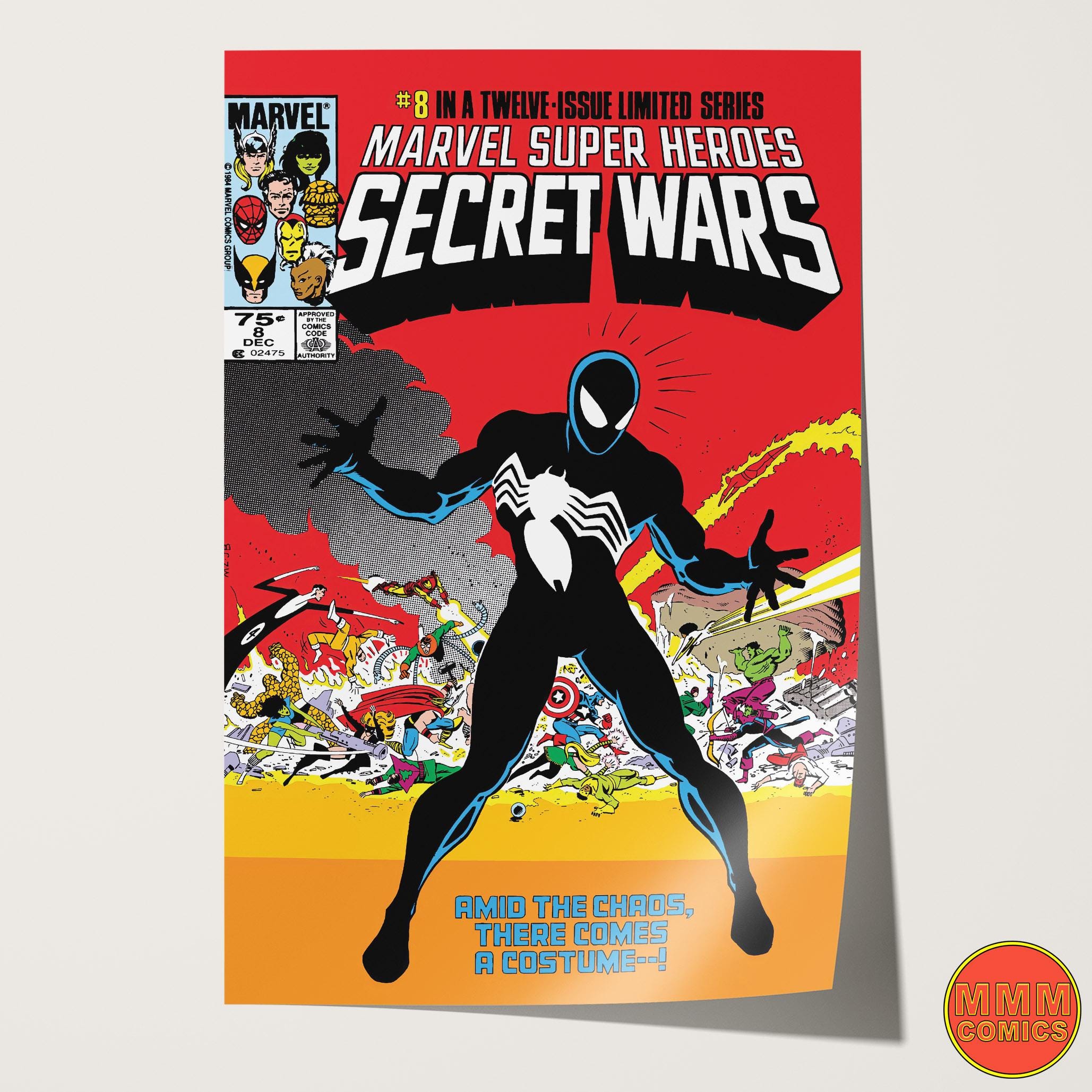 Secret Wars 8 アメコミ Marvel Super Heroes Secret Wars #8 - Megacon Foil exclusive