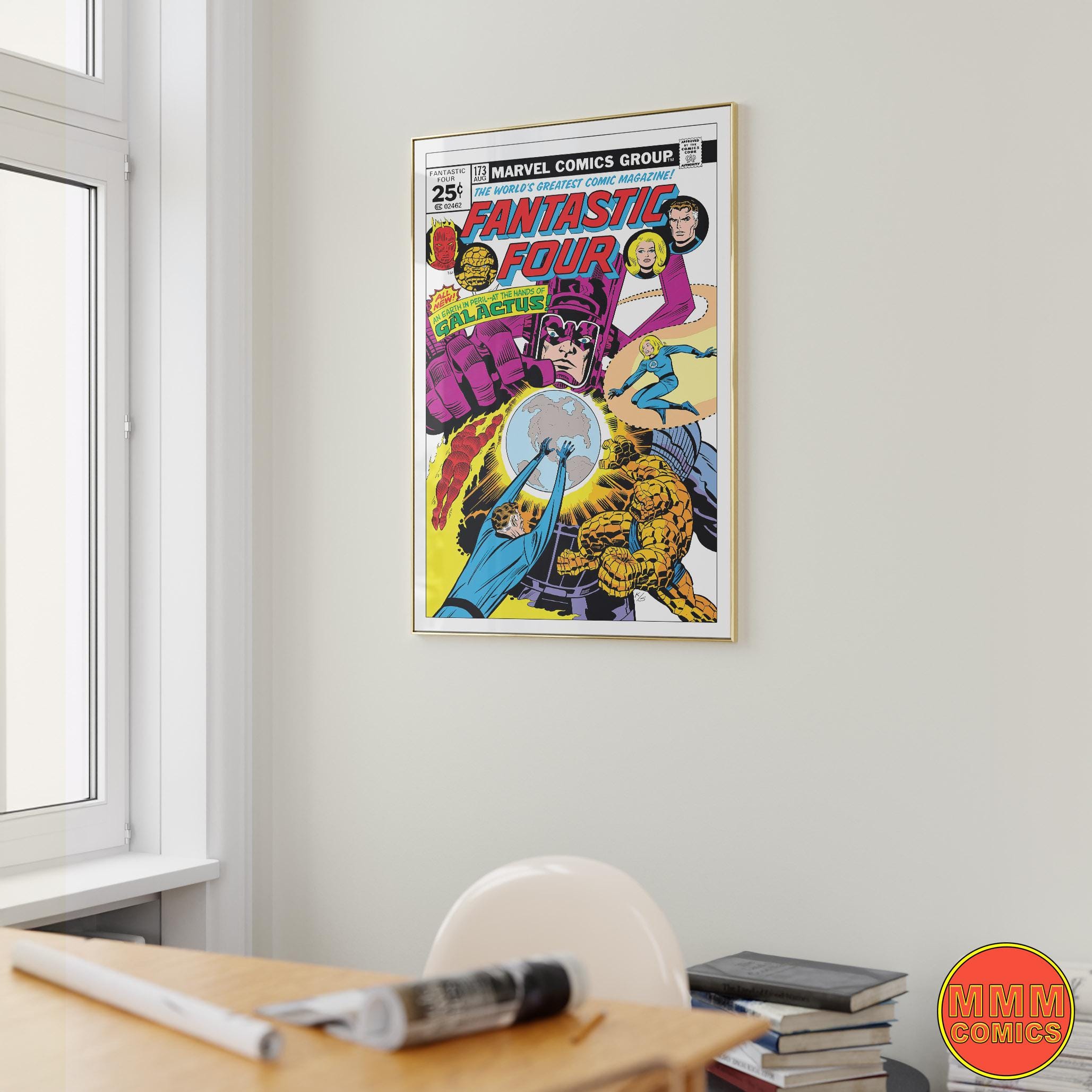 Fantastic Four #173 Wall Art | Digital Download | Marvel Comic