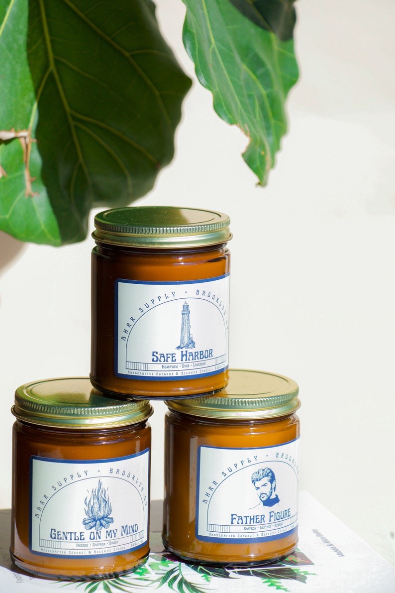 Crafted Negroni Cocktail Candle Grapefruit, Mint, Juniper, Blood