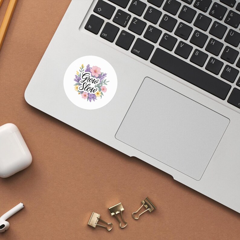 Printable Motivational Floral Stickers, Digital Download, Sticker ...