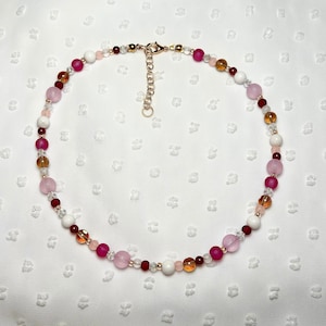 Cherry Blossoms | 14 in. | Spring Necklace