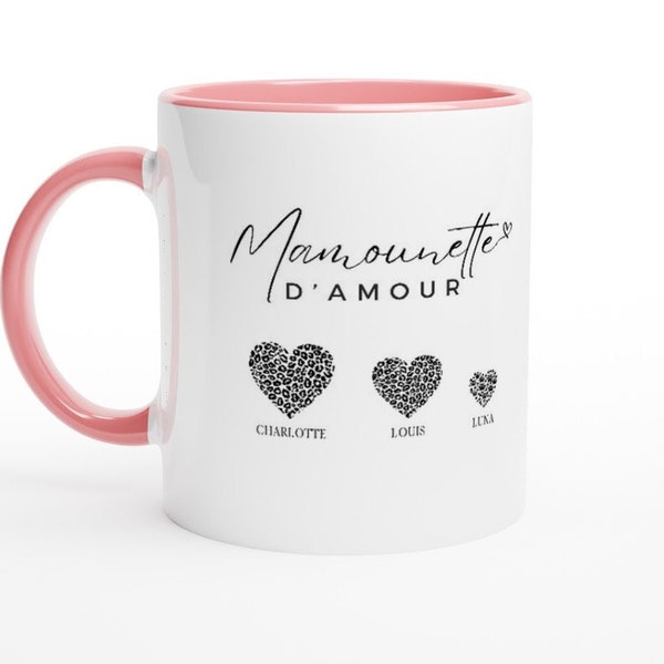 MUG PERSONNALISABLE | Cadeau personnalisé maman | Cadeau fete des meres| Mug Céramique |Mug Maman| Mug Mamie