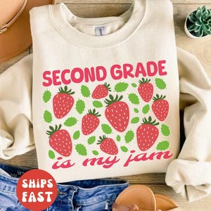 Second Grade Teacher Shirt Gift, Second Grade is My Jam Shirt, 2nd Grade Teacher, Second Grade Teacher Appreciation Gift, Second Grade Team