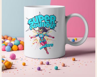 Tasse Nounou personalisierbar, Cadeau Substantiv personalisierbar, Tasse Merci Substantiv, Cadeau Atsem Substantiv, Cadeau Substantiv Fin d&#39;année