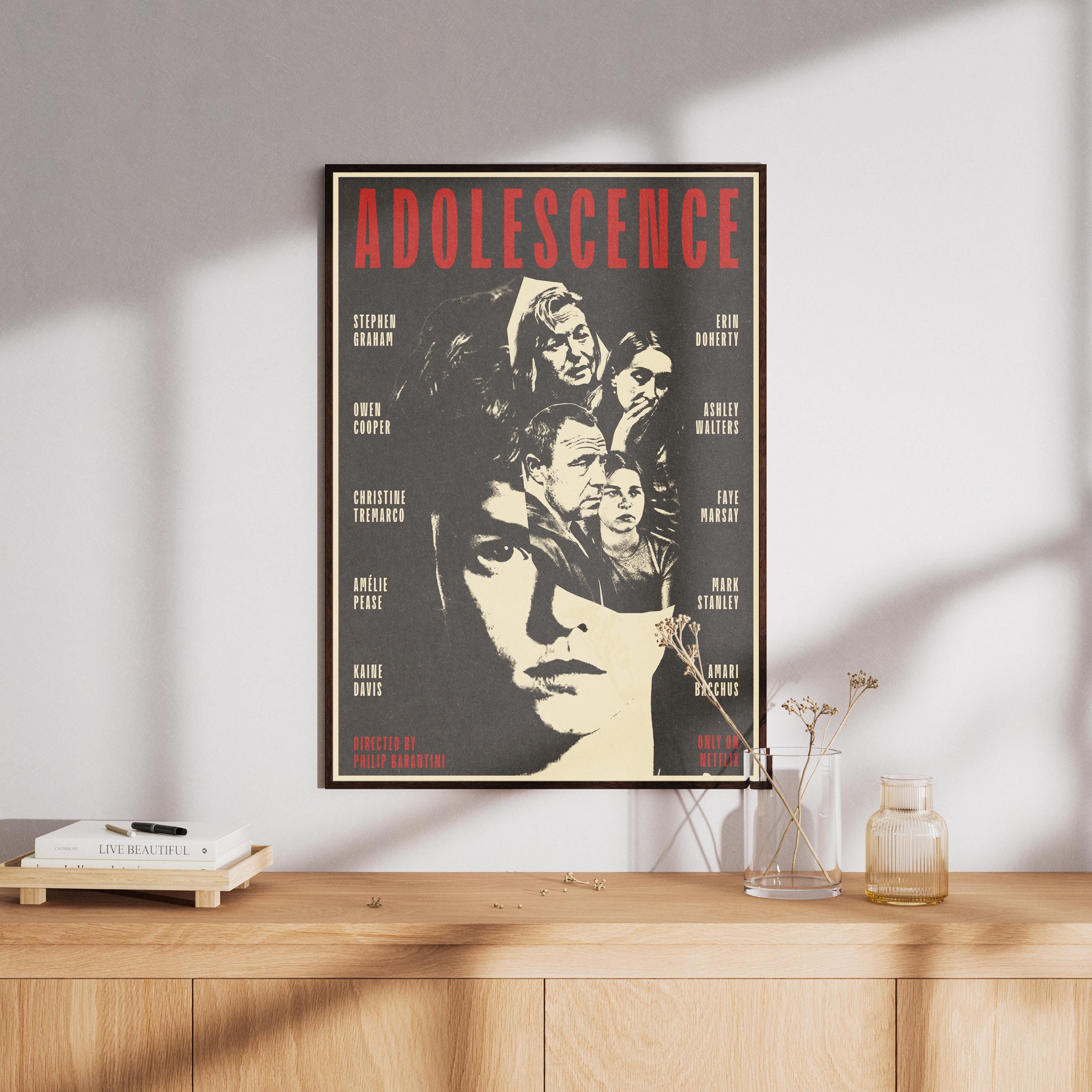 Adolescence Poster- Adolescence Printable- Adolescence Vintage