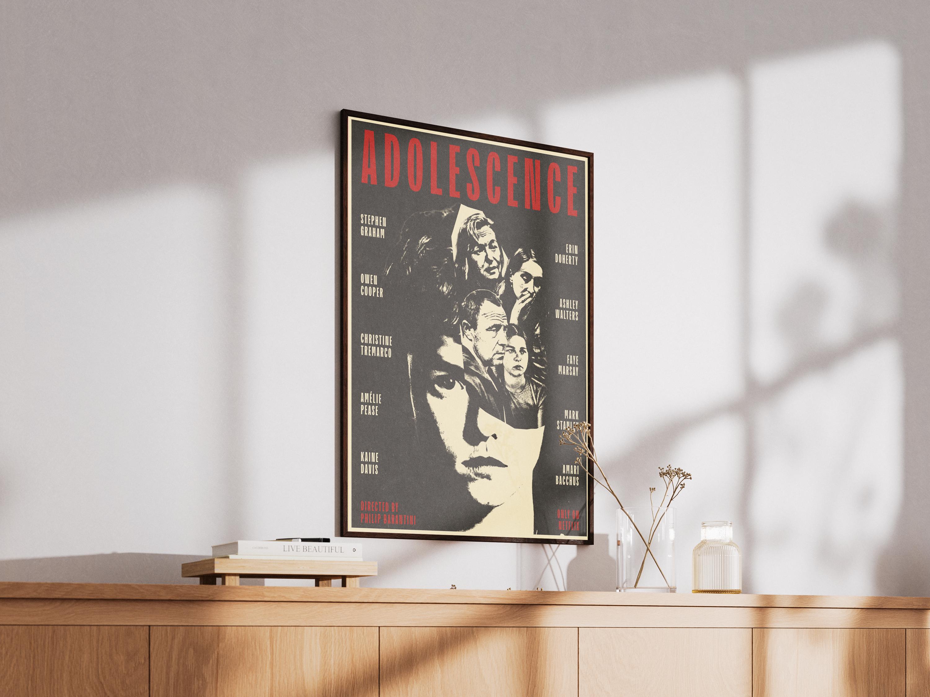 Adolescence Poster- Adolescence Printable- Adolescence Vintage