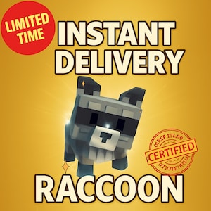 Grow a Garden | RACCOON | Instant Delivery