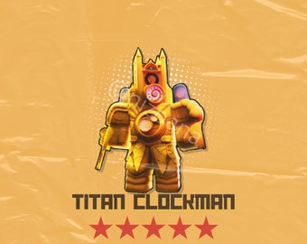 Skibidi Tower Defense Titan Clock Man STD