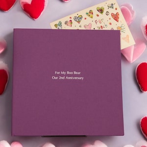 Personalisiertes Liebesbüchlein - Ideales Geschenk zum Jahrestag, Valentinstag oder als liebevolles Geburtstagsgeschenk, Geschenk für Freund