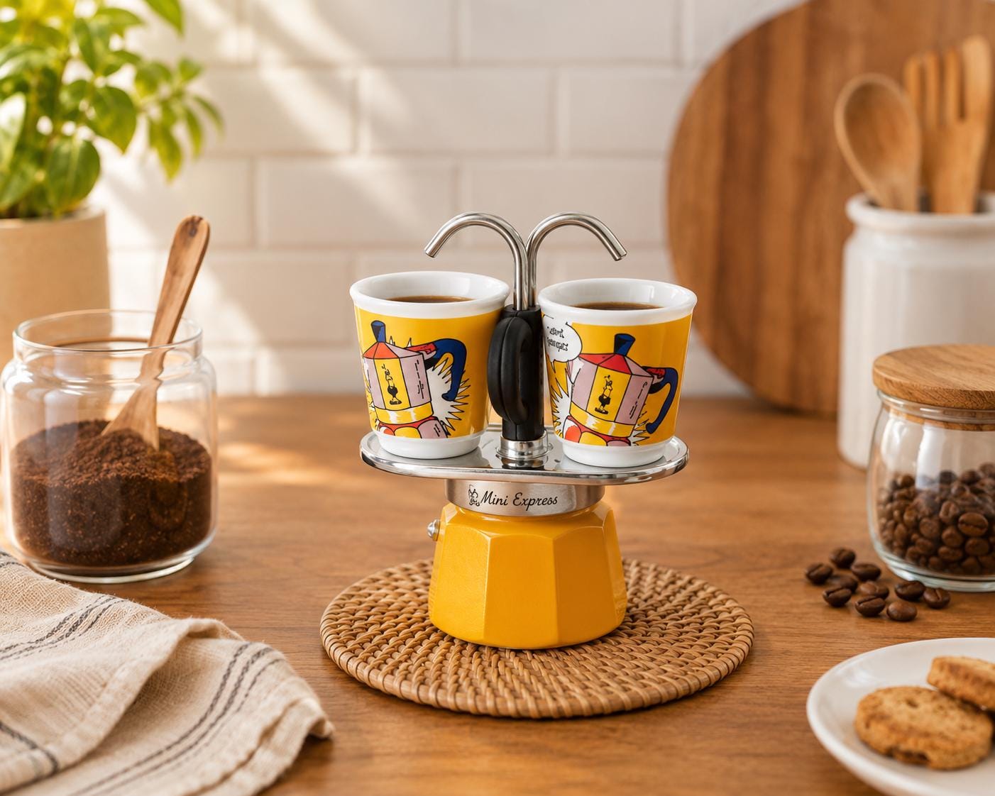 キッチン用品 Bialetti Mini Express 2カップコーヒーメーカー