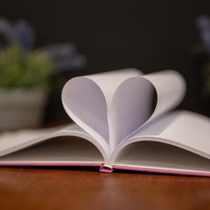 Romantisches Liebesbuch – Individuelles Geschenk zum Valentinstag oder Jahrestag | persönliches Geschenk für Partner/in