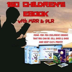 PLR Digital Product Children's ebook Master Reseller Right Digital Product Done for you ebooks bundle Digitables PLR INCOM r ights zdjęcie 1