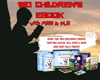 PLR Digital Product Kinder-E-Book Master Reseller Right Digital Product Done for you E-Books-Bundle Digitables PLR INCOM-Rechte