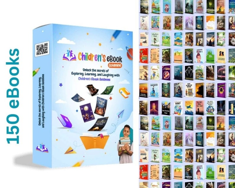 PLR Digital Product Children's ebook Master Reseller Right Digital Product Done for you ebooks bundle Digitables PLR INCOM r ights zdjęcie 3