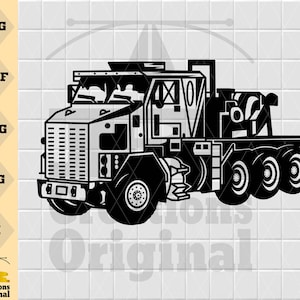 Tow Truck Svg File | Tow Truck Clipart | Truck Svg | Tow Truck Shirt | Truck Driver Shirt | Tow Truck Driver svg