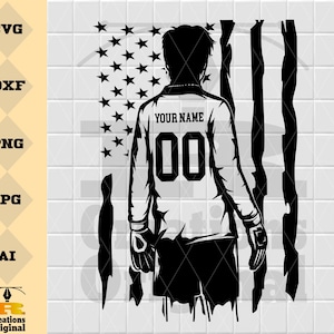 US Soccer Goalkeeper Svg | Personalized Name | Goalkeeper Png | Sport Svg | Soccer Clip art | Digital Download | Cutting File | Dxf Jpg Eps