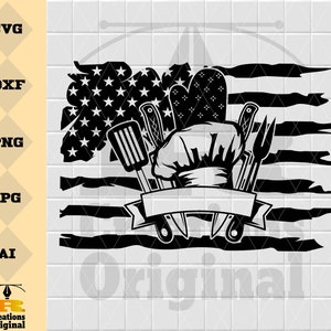 US Kitchen Tools Svg | Chef Svg | Chef Tools Svg | Kitchen Tools Svg | Restaurant Svg | Cook Svg | Chef Clipart | Grill Svg Files for Cricut