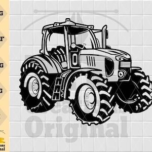 Farm Tractor svg | Tractor svg | Farmer svg | Farm Vehicle Svg | tractor Clipart | tractor Cut Files | Tractor Png | Png Dxf Jpg Eps