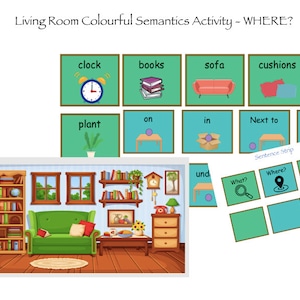 Colourful Semantics Speech Therapy Set: Autism & Speech Delay