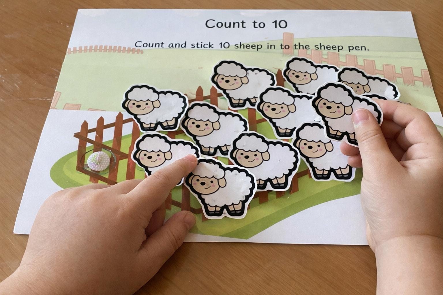 Sheep Counting Printable 1–10 | Fun Math Activity for Toddlers ...