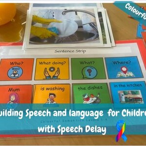 Speech Therapy Semantics Bundle: Language Development Flashcards (PDF Pattern)