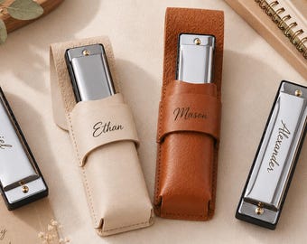 Personalized Stainless Steel Harmonica, Groomsmen Gifts, Best Man Gifts, Customized Harmonica, Dad Mom Birthday Gifts, Bridesmaid Gifts