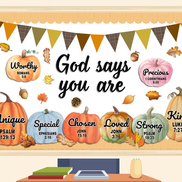 Fall Bulletin Board Ideas for Church - Etsy