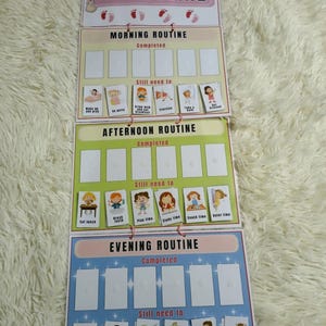 Girl Daily Routine Chart.pdf Girl Daily Routine Chart Printable, Morning, Afternoon, Evening Bedtime ...