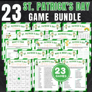 St Patricks Day Games,St Patricks Games Bundle,St Patricks Day Games Printable,St Patricks Day Games for Kids,St Patricks Classroom Games