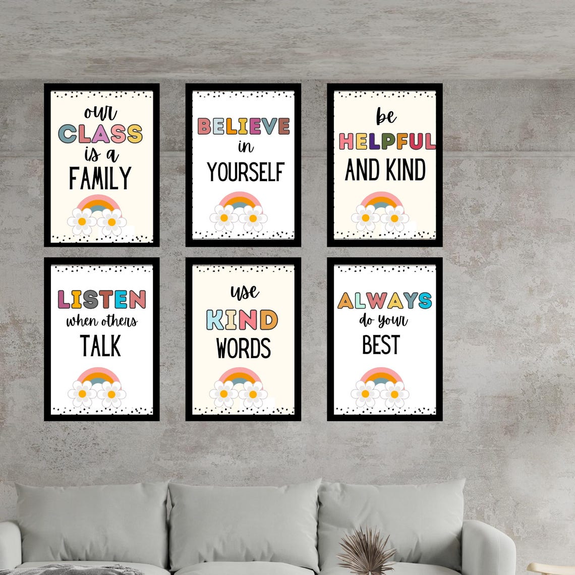 Classroom Rules Printable Elementary Rules Classroom Rules High School ...