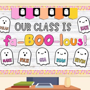 Halloween Bulletin Board | Halloween Classroom Decor | Halloween Teaching Resources | October Bulletin Board for the Classroom, PPT Editable