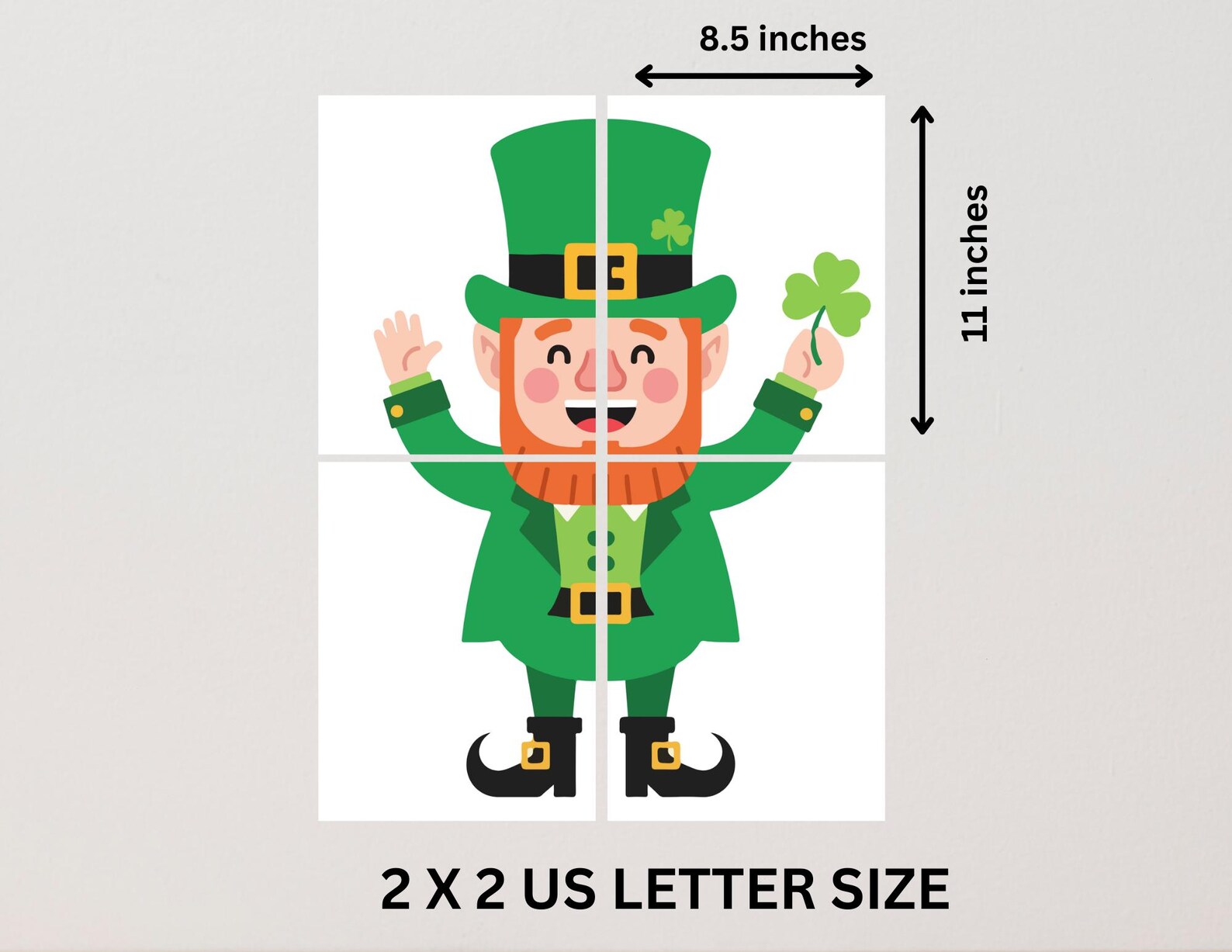 St Patricks Day Bulletin Board Kit Motivational Shamrock Classroom ...