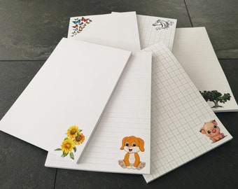 Notepad, writing pad DIN A5, souvenir, gift