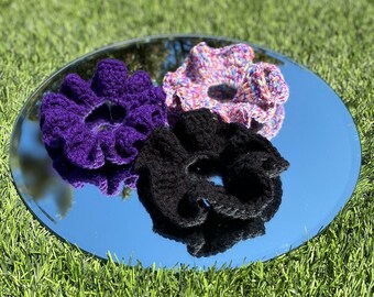 Crochet Scrunchies - Handmade with Love