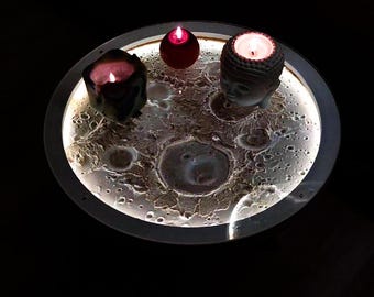 Moonlight Led Coffe Table Illuminated Moonlight Lighted Moonlight Product Led Lights  Home Coffe Table Decor Led Moon Light Coffe Table