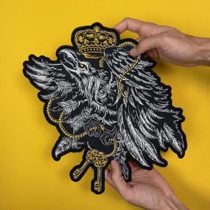 GOLDEN EAGLE Patch: Iron-On Large Back Patch