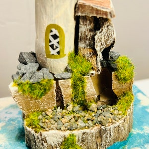 Handmade Driftwood Lighthouse image 10