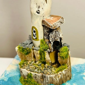 Handmade Driftwood Lighthouse image 7