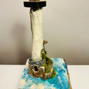 Handmade Driftwood Lighthouse image 4