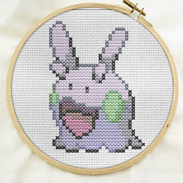 Pokemon Goomy Cross Stitch Pattern PDF Instant Download