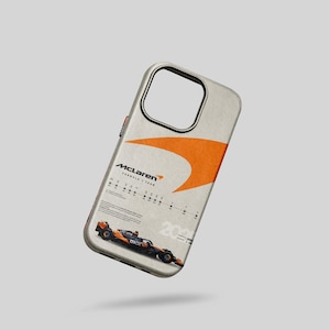 McLaren F1 Phone Case: 2025 Racing Design, Shockproof Protection