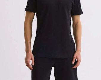 Patrón de costura para pantalones cortos y camisetas de hombre (XS-XXXL) / Descarga instantánea / PDF digital fácil / Pantalón corto de hombre con cordón ajustable y cintura elástica